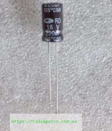 elektroliticheskij kondensator 220uf 16v 105gr