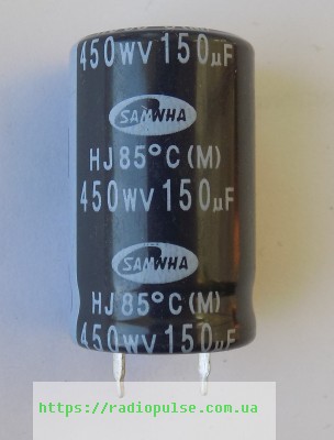 kondensator 150uf 450v