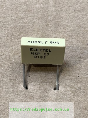 metalloplenochnyj kondensator 5n6 1600v