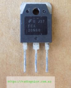 tranzistor fca20n60