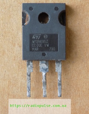 tranzistor stw12nk95z