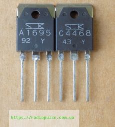 tranzistor 2sa1695 2sc4468