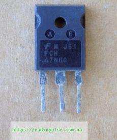 tranzistor fch47n60