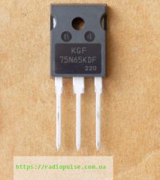 tranzistor kgf75n65kdf 75n65kdf