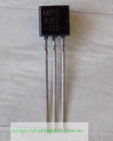tranzistor mpsa92 to92