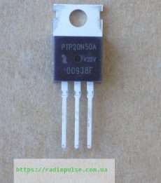 tranzistor ptp20n50a