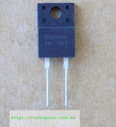 diod rd2006 to220f 2pin