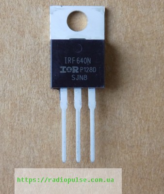tranzistor irf640n