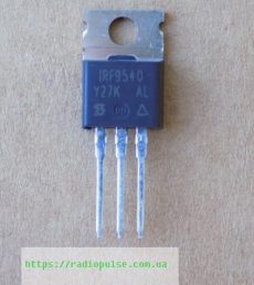 tranzistor irf9540 irf9540n