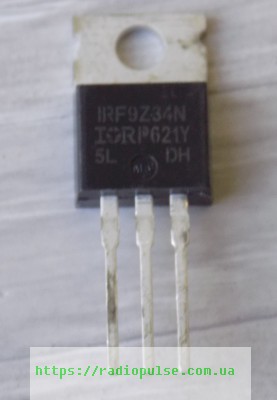tranzistor irf9z34n