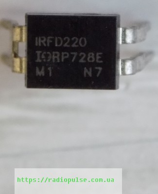 tranzistor irfd220