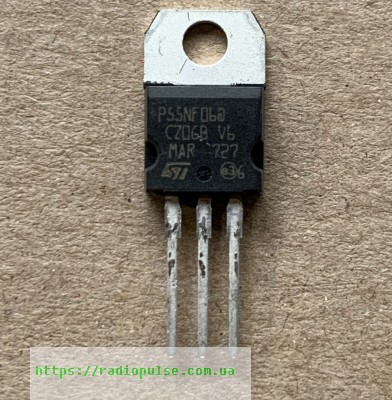 tranzistor p55nf06