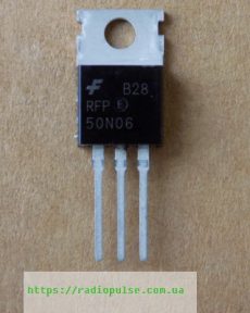 tranzistor rfp50n06