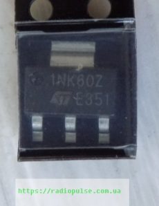tranzistor stn1nk60z