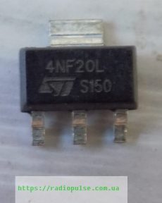 tranzistor stn4nf20l 4nf20l