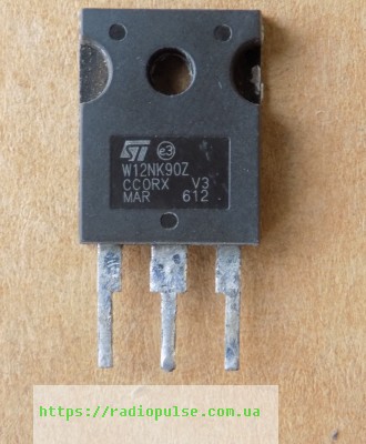 tranzistor stw12nk90z