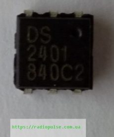 mikroshema ds2401p ds2401 soc6 soj6