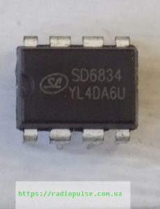 mikroshema sd6834 dip8