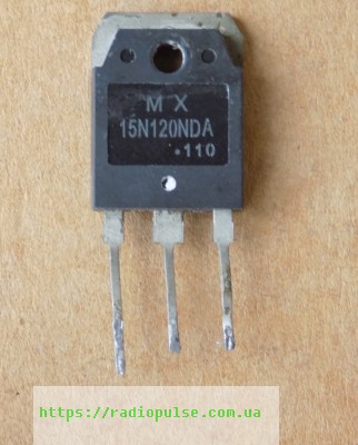 tranzistor 15n120nda