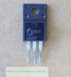 tranzistor fdpf33n25t