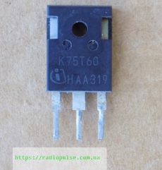 tranzistor k75t60 demontazh