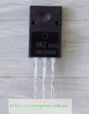 tranzistor hm10n65f