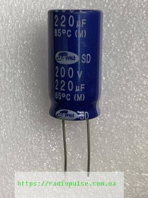 elektroliticheskij kondensator 220uf 200v