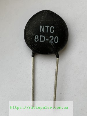 ntc termistor 8d 20