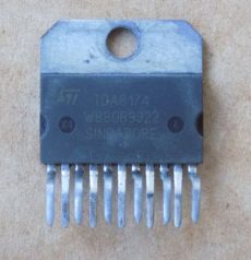 mikroshema tda8174 tda8174a demontazh
