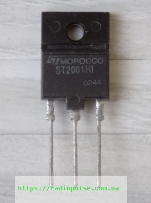tranzistor st2001hi