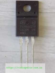 tranzistor stp10nk80zfp