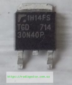 tranzistor tgd30n40p
