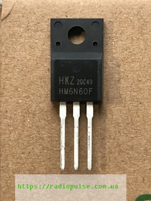 tranzistor hm6n60f
