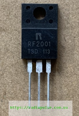 diod rf2001 to220f
