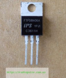 tranzistor ftp08n06a