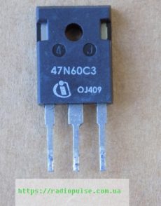 tranzistor 47n60c3 spw47n60c3