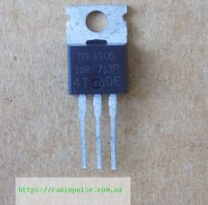 tranzistor irf4905 demontazh