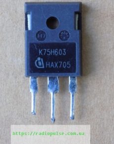 tranzistor k75h603