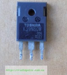 tranzistor k39n60w tk39n60w