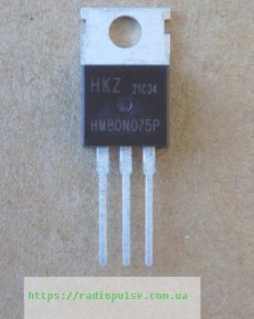 tranzistor hm80n075p