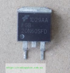 tranzistor fgb20n60sfd