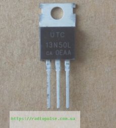 tranzistor utc13n50l 13n50l