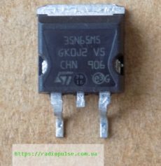 tranzistor stb35n65m5
