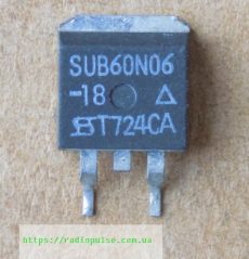 tranzistor sub60n06 18