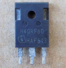 tranzistor h40rf60 ihw40n60rf demontazh