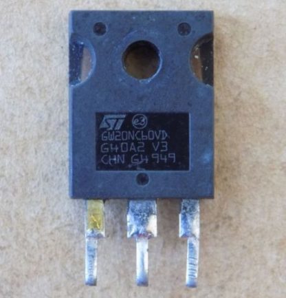 tranzistor gw20nc60vd stgw20nc60vd