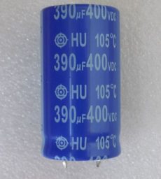 kondensator 390uf 400v 105grad