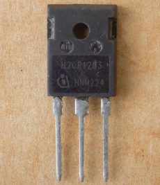tranzistor h20r1203 demontazh