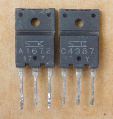 tranzistor 2sa1672 2sc4387