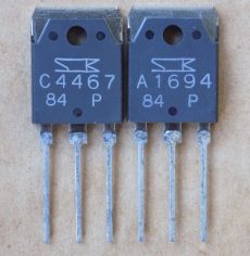 tranzistor 2sa1694 2sc4467